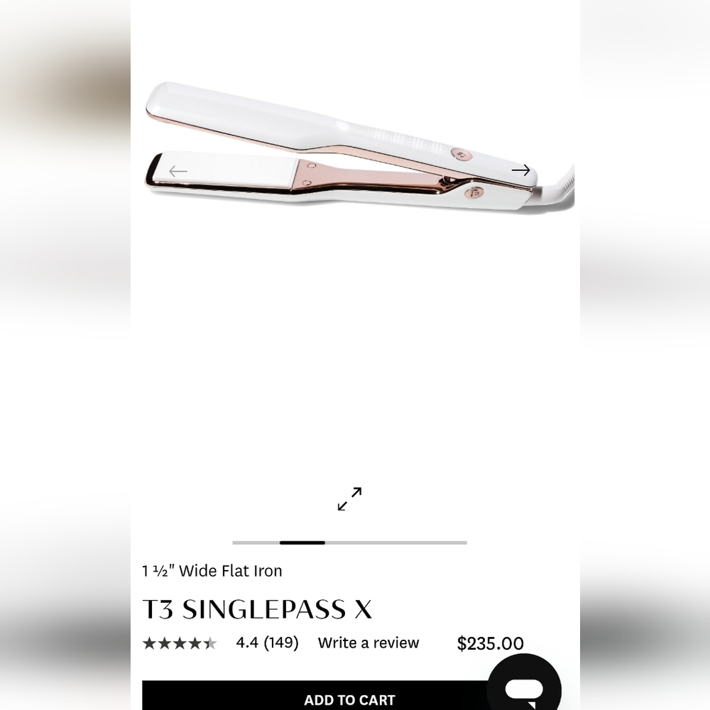 T3 flat iron